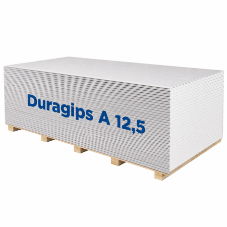 Placa gips-carton Duragips A, tip A, 12.5 x 1200 x 2600 mm